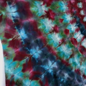 L Ladies T-shirt, Plum Radar Ripple