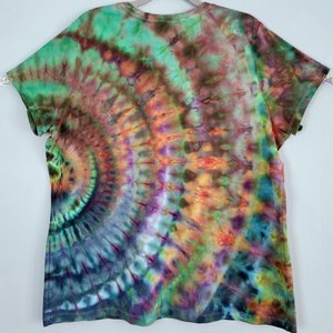 2XL Women's V-neck, Radar Ripple