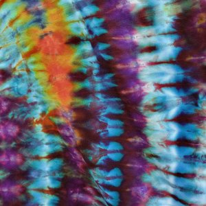 XL Women's V-neck Rayon Shirt, Glass Ripple
