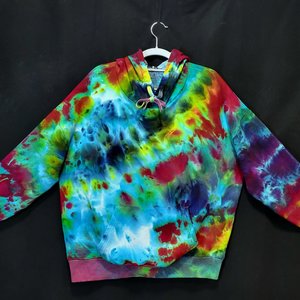XL Buffalo Hoodie, Bright Chaos