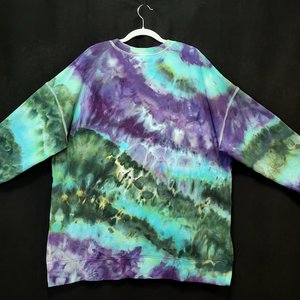 XL Tall Tunic Sweatshirt, Wild Skies