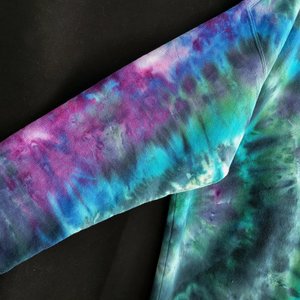 2X Hoodie, Peacock Ripple