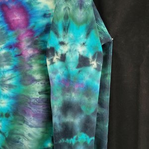 2X Hoodie, Peacock Ripple