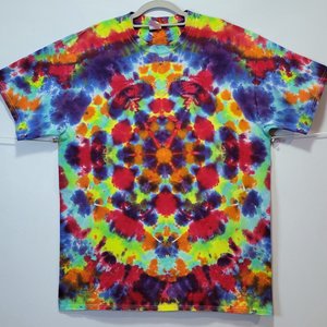 XL Tall T-Shirt, Psychadelic Mandala