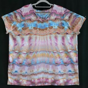 22/24 V-neck Tunic, Forbidden Fruit Roll-Up