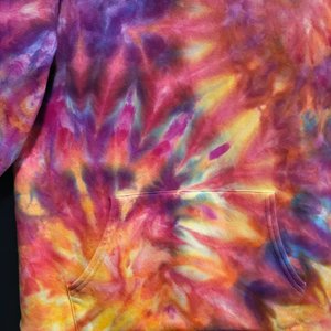 L Pocket Sweatshirt, Flamingo Fire