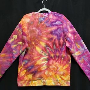 L Pocket Sweatshirt, Flamingo Fire