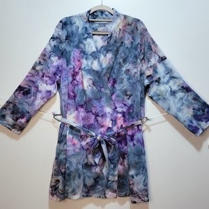 1X/2X Robe, Watercolor Floral