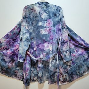 1X/2X Robe, Watercolor Floral