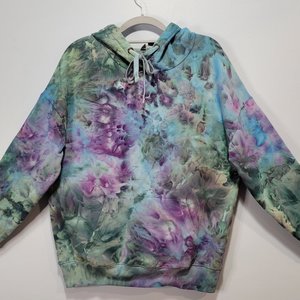 M Bamboo Hoodie, Lilac Garden
