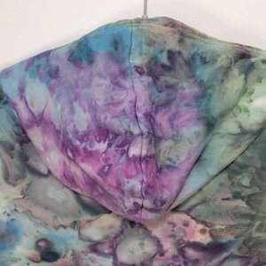 M Bamboo Hoodie, Lilac Garden