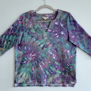 M 3/4 Sleeve Shirt, Mind Swirl