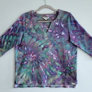 M 3/4 Sleeve Shirt, Mind Swirl