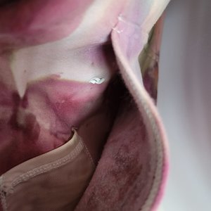 XL Women's Hoodie, Peachy Plum Watercolor