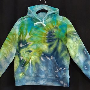 S Ladies Herringbone Hoodie, Sea Waves