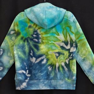 S Ladies Herringbone Hoodie, Sea Waves