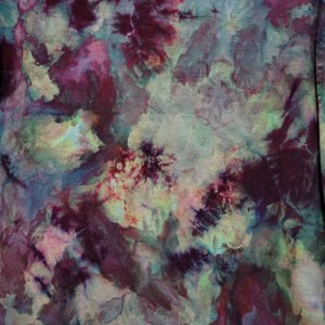 L Long Sleeve T-shirt, Plum & Teal