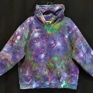 XXL Hoodie, Mind Bending Watercolor