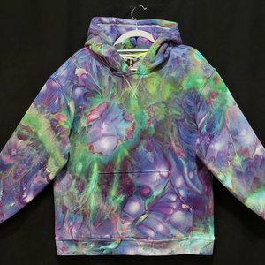 L Hoodie, Mind Bending Watercolor