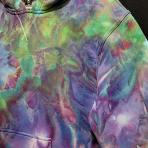 L Hoodie, Mind Bending Watercolor