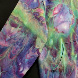 L Hoodie, Mind Bending Watercolor