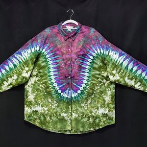 XL Tall Big Shirt, Funky Tuxedo