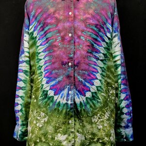 XL Tall Big Shirt, Funky Tuxedo