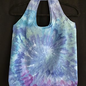 Stuffable Bag, Periwinkle Swirl