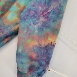 XL Tall Zip Up Hoodie, Mind Bending Clouds