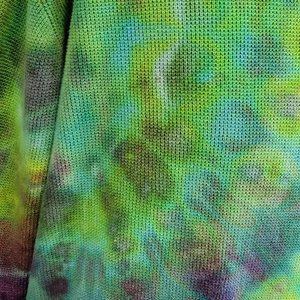 XXL Sweater Knit Hoodie, Crazy Swirls
