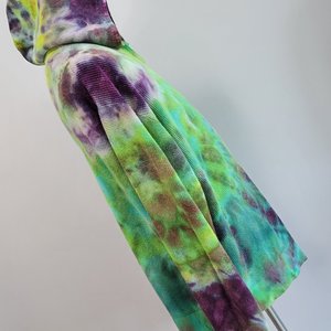 XXL Sweater Knit Hoodie, Crazy Swirls