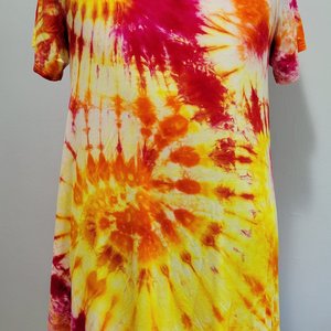 1X Rayon Tunic, Fire Eddies