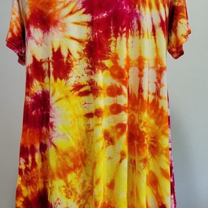 1X Rayon Tunic, Fire Eddies