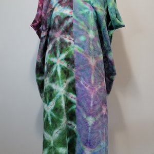 One Size, Shibori Linen Dress