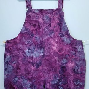 XXL Bib-Shorts, Elderberry Watercolor