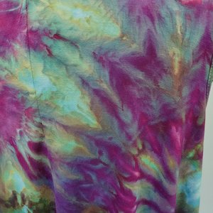 Size 20 Tunic Tank, Strawberry Skies