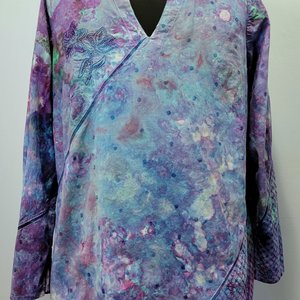 14/16 Upcycled Eyelet Blouse, Mindbender B