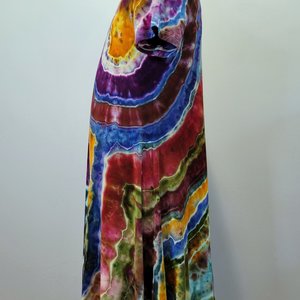 XL Rayon Hanky Hem Tunic, Rainbow Jasper