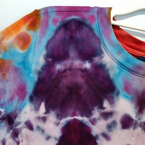 L/XL T-Shirt Dress, Star Iris