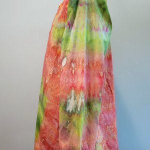 XL Cotton Tunic, Tropical Swirl