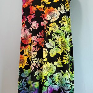 XXL Tank Dress, Rainbow Floral