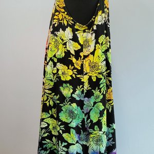 XXL Tank Dress, Rainbow Floral