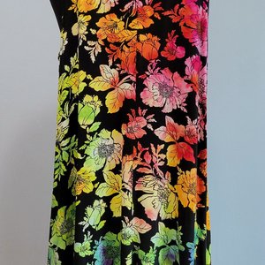 XXL Tank Dress, Rainbow Floral