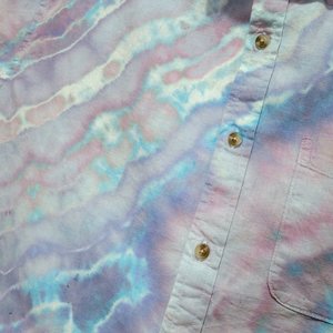 XXL Men's Linen Shirt, Lace Agate