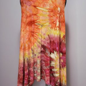 26/28 Viscose Swing Tank, Southwest Swirls