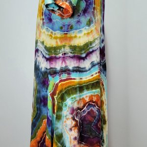M/L Hanky Hem Tunic, Wild Geode
