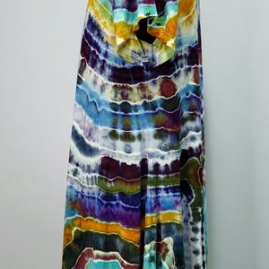 2X Hanky Hem Tunic, Wild Geode