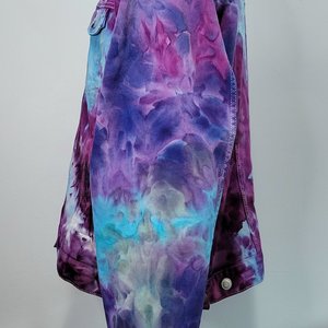 3XL Denim Jacket, Rhododendron