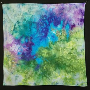 Bandana, 27" x 27", Forest Violet
