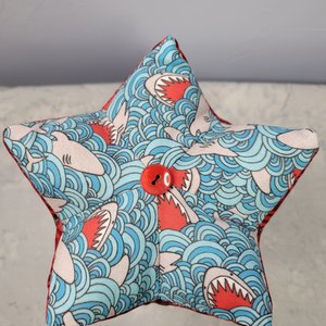 Pin Cushion, F'n Sharks!